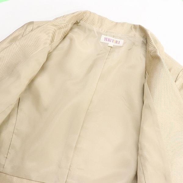 爆買い好評 L6211 ユキトリイ シルク ジャケット ワンピース アンサンブル スーツ38 o28gJ-m58325410193 SALE新品