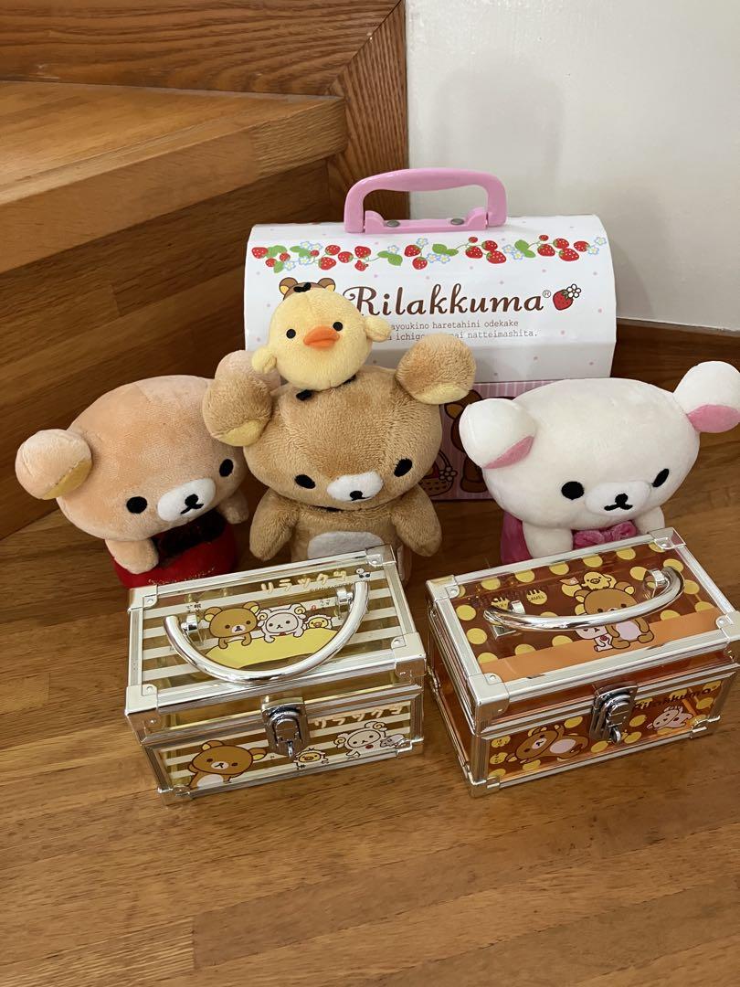 【レアあり】リラックマ 、コリラックマぬいぐるみ小物入れセット