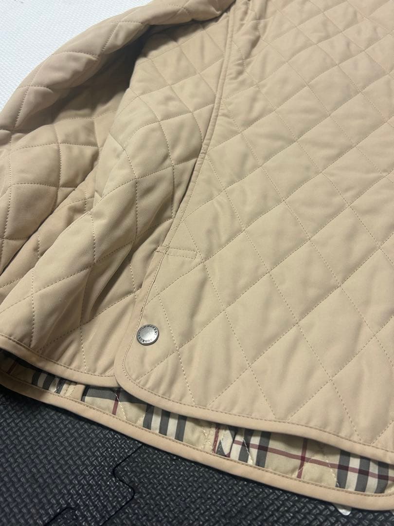 美品 バーバリー キルティングジャケット　48