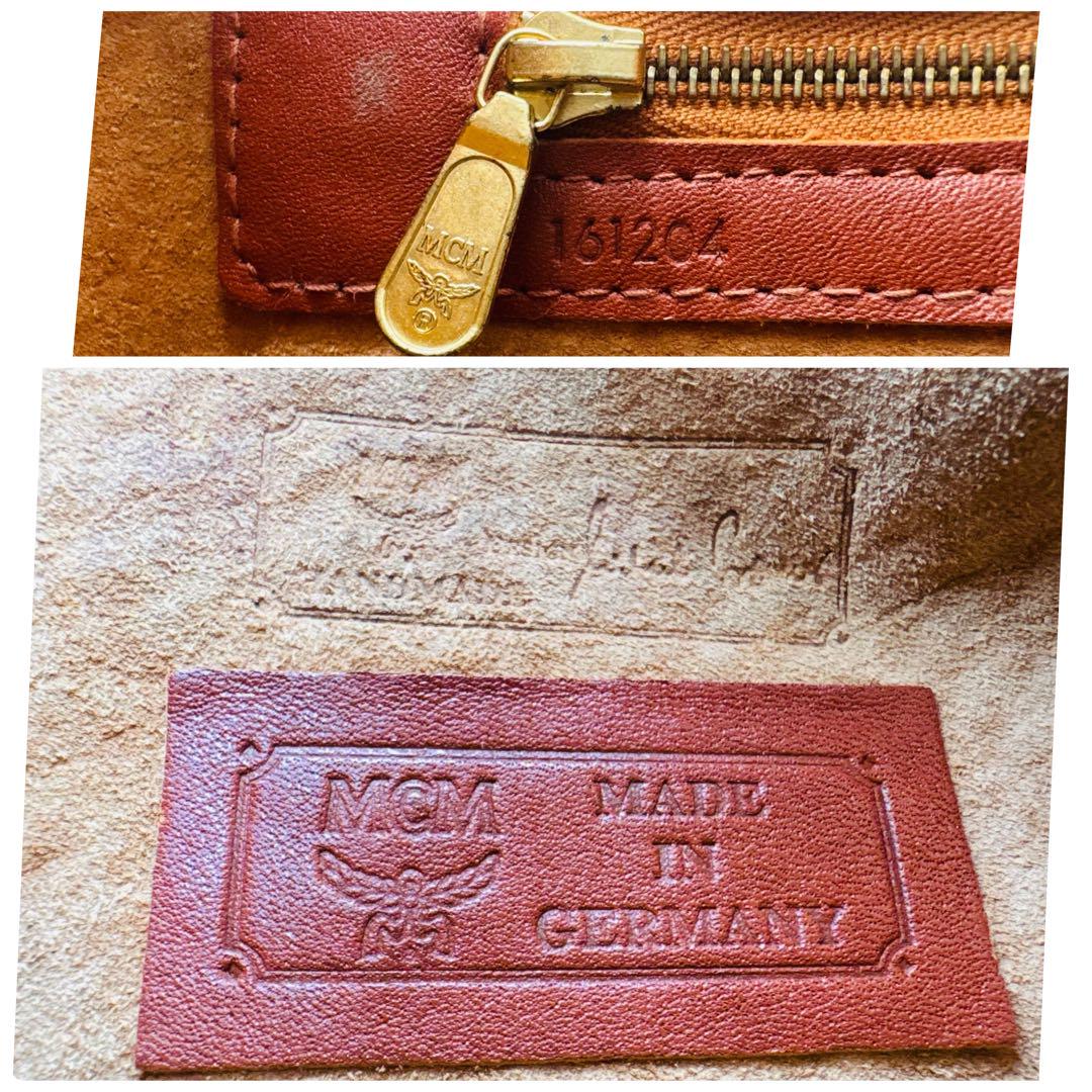 希少✨美品✨MCM ショルダーバッグ メッセンジャー ロゴ金具