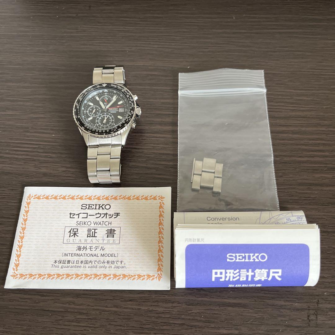 SEIKO 円形計算尺付きクロノグラフ 7T92-OCFO ジャンク品 - メルカリ