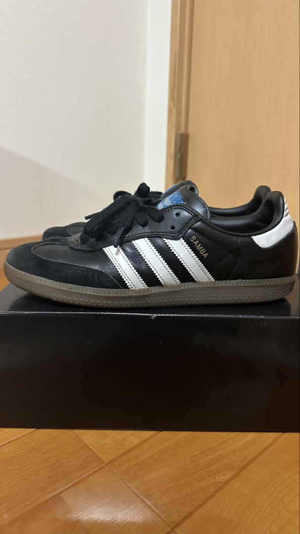 adidas Samba サンバ　ADV ブラック 26.5 箱あり
