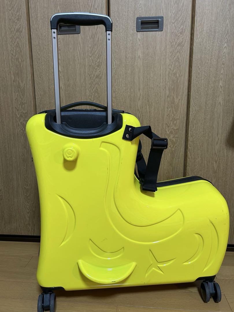 ノリッコ 子供が乗れるキャリー　NORICCO 帰省　旅行　23まで出品　黄色