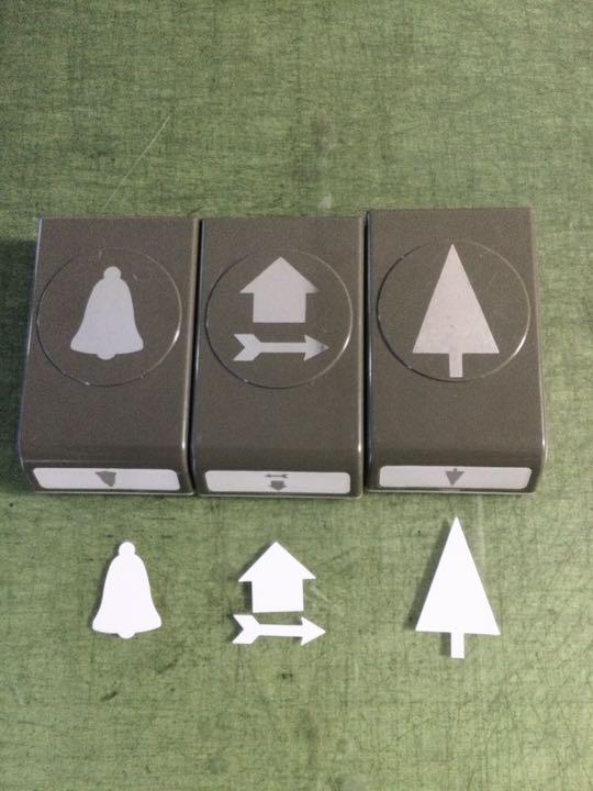 stampin’up スタンピンアップ パンチ3個セット