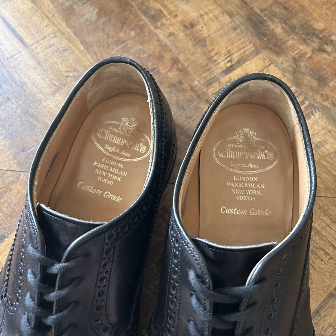 Church's Thickwood Longwing Brogue Black Calf | END. (CA)