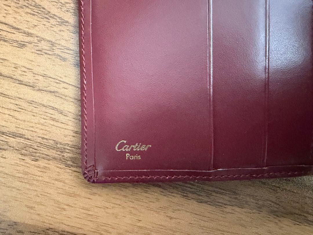 カルティエ マストライン Wホックサイフ 二つ折り財布 カルティエ マストライン Wホックサイフ 二つ折り財布