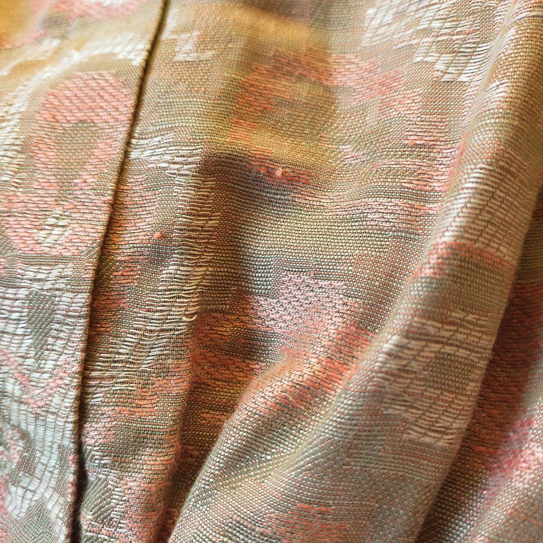 ハナエ・モリ　BOUTIQUE スカート　セットアップ　総柄　ピンク　リネン