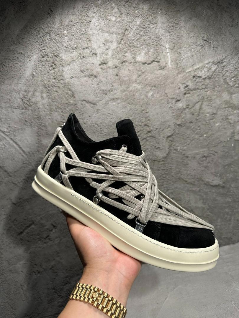 【最安値】 RICK 43サイズ ローカットバンデージスニーカー 2025SS OWENS 靴