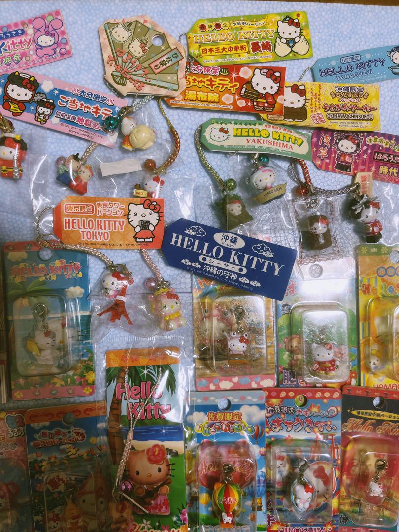 【新品未使用】ご当地キティ 26点セット 希少なハワイご当地ストラップ含む
