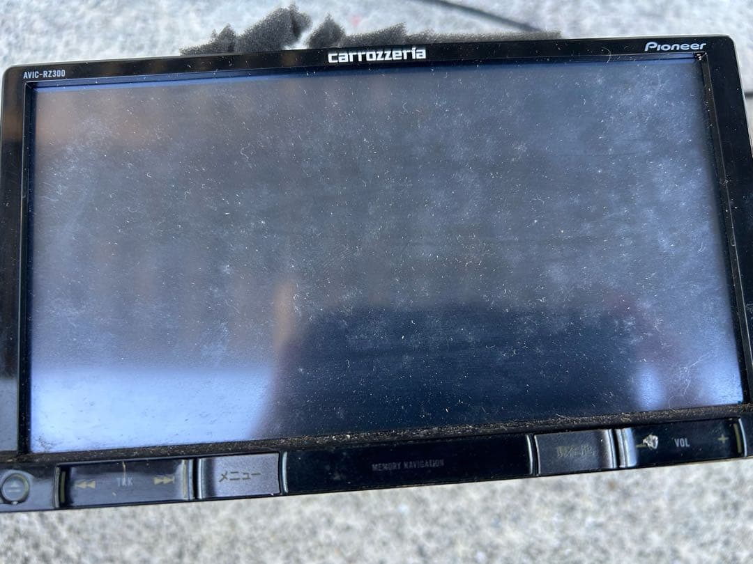 カロッツェリア　ケンウッドナビ　フリップダウンモニターセット　ジャンク扱い
