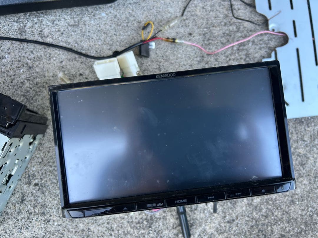 カロッツェリア　ケンウッドナビ　フリップダウンモニターセット　ジャンク扱い