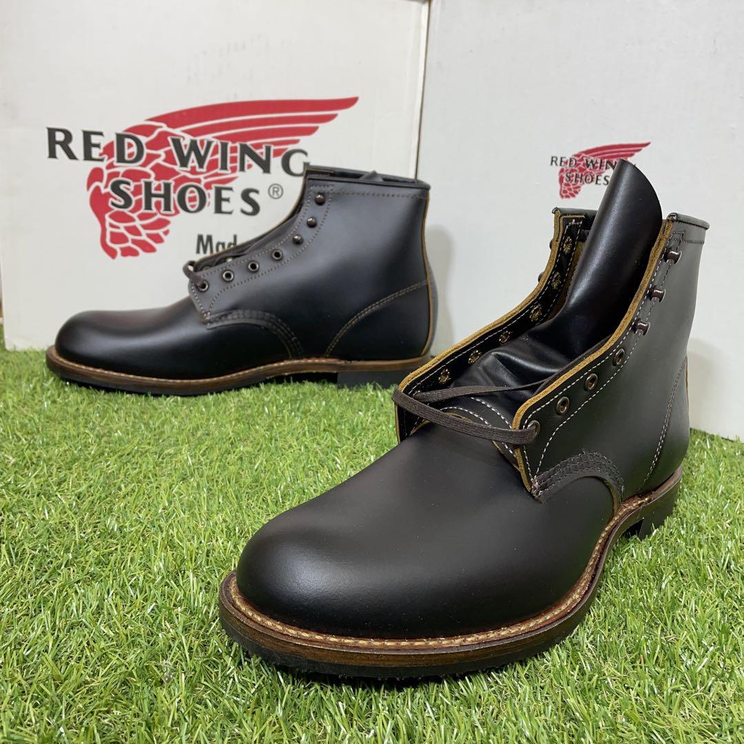 【安心品質065】茶芯フラットボックス9060レッドウイングUS10.5D