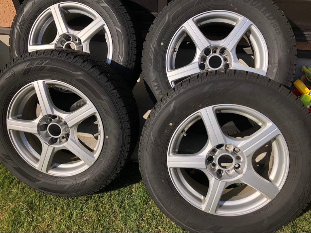 215/65R16 アイスガード タイヤ ホイールセット