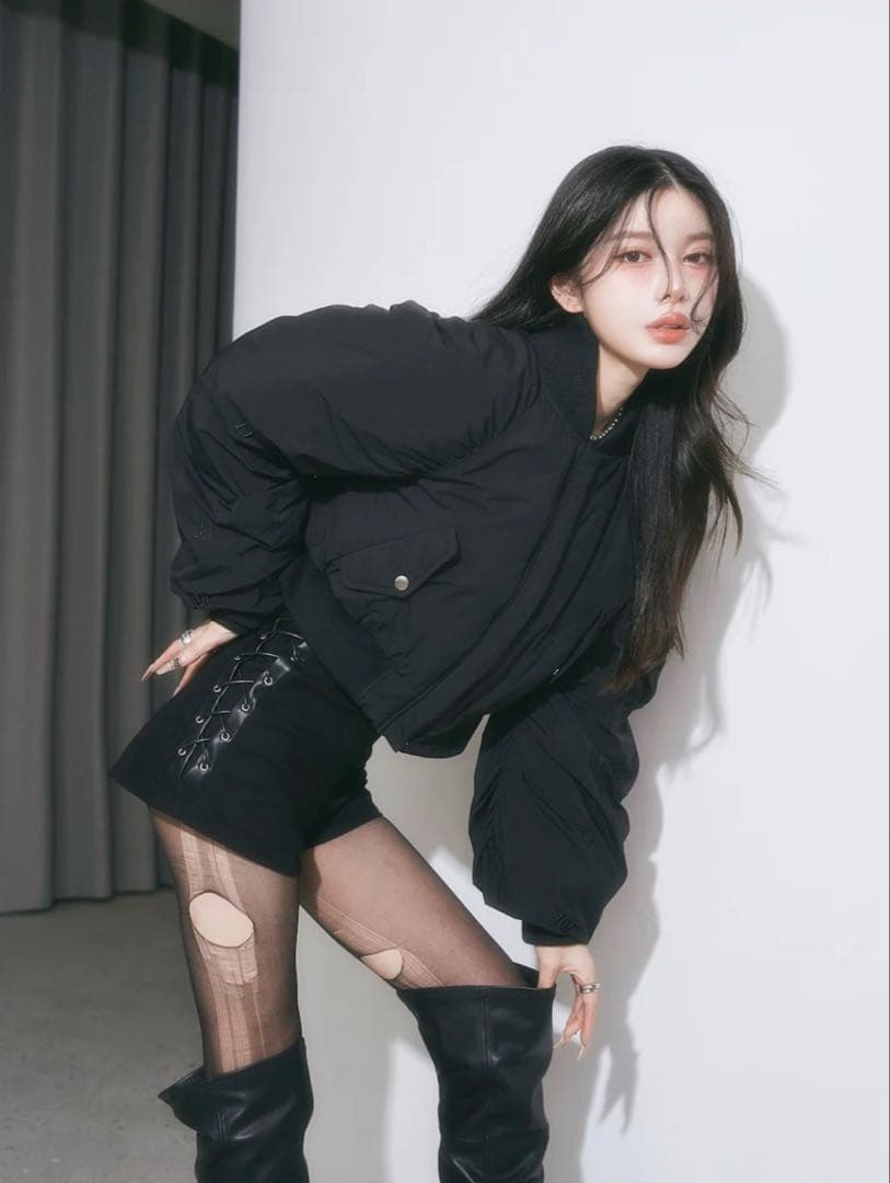 Darich ダーリッチ DDボリュームギャザーブルゾン