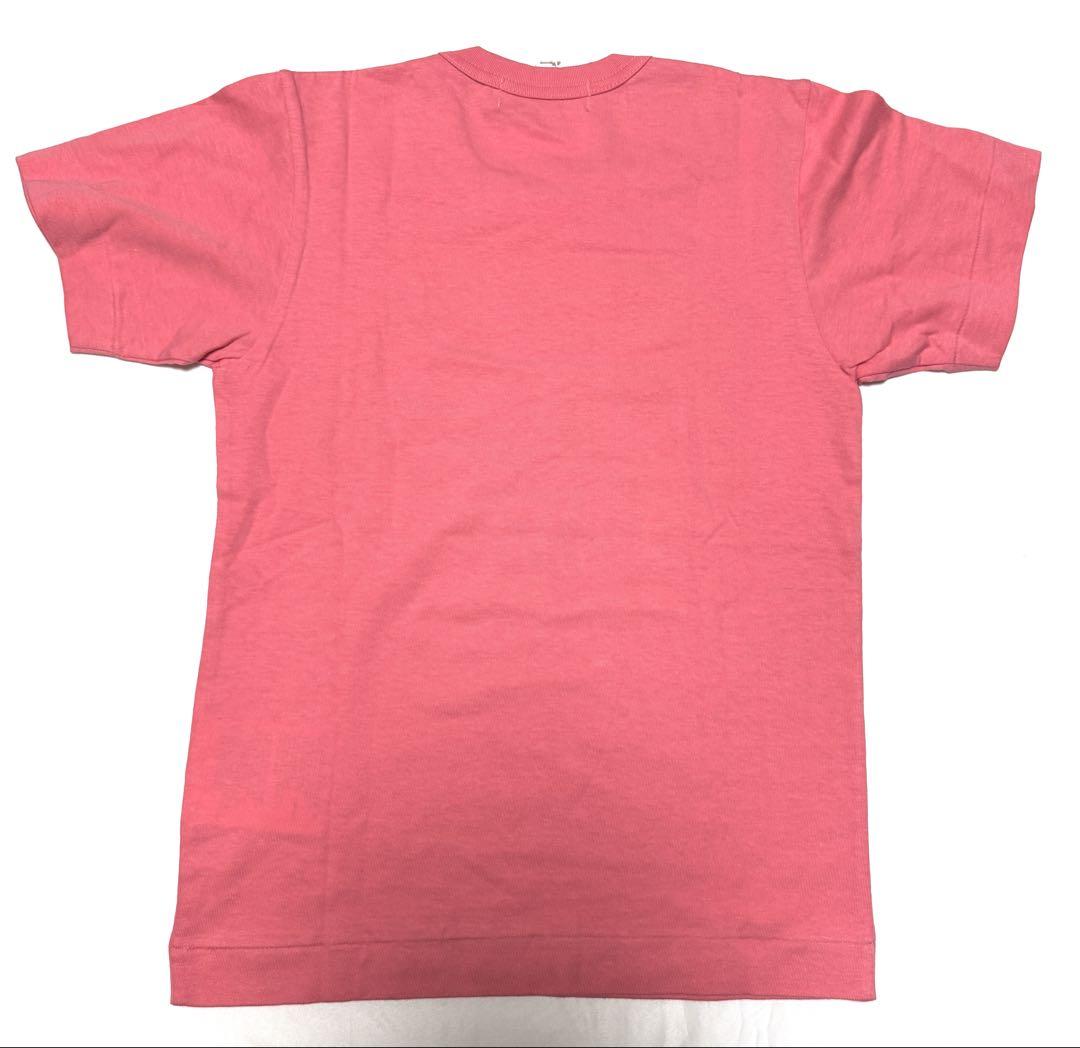 プレイコムデギャルソン Tシャツ ピンク XS プレイコムデギャルソン Tシャツ ピンク XS