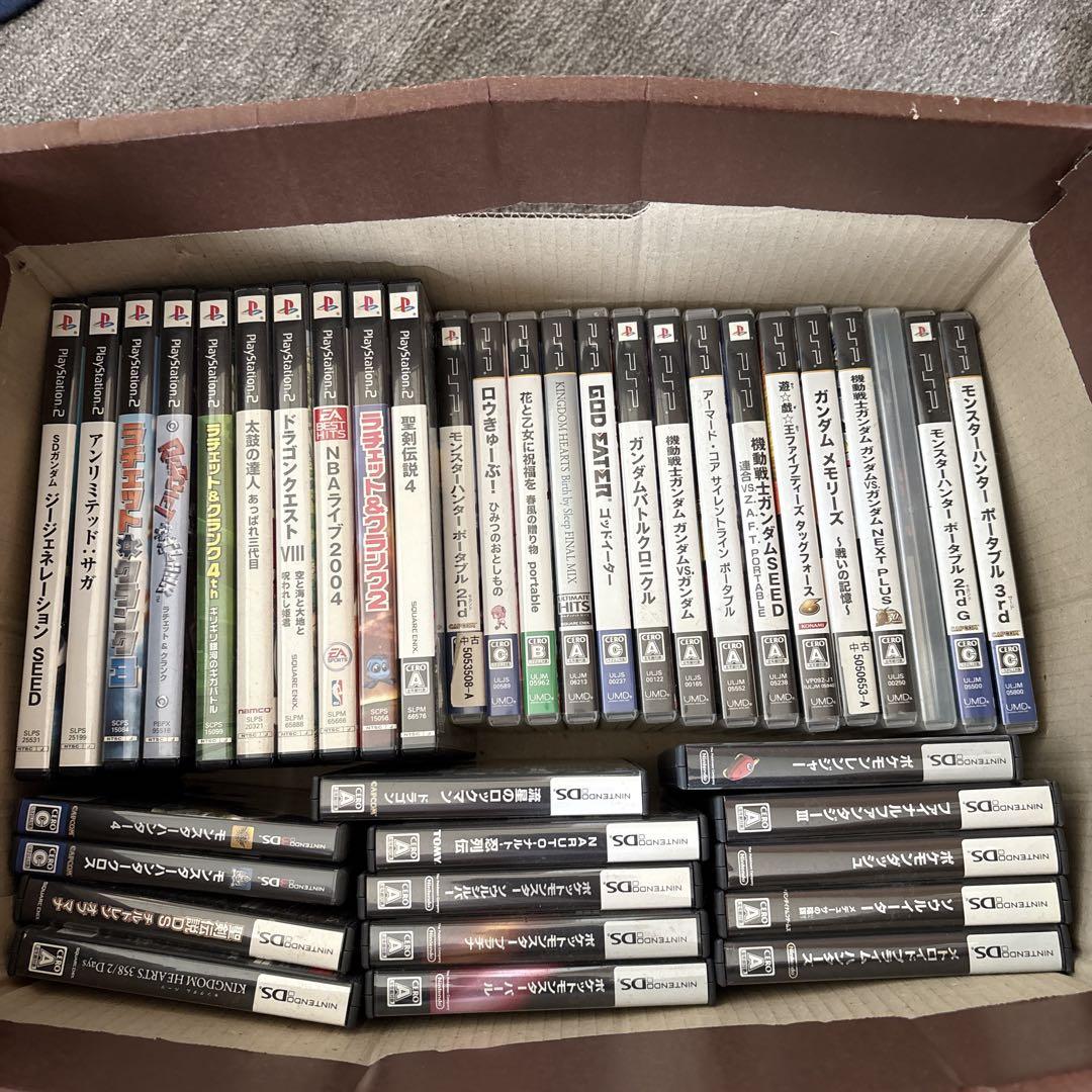 ニンテンドー3DS本体とゲームソフト多数