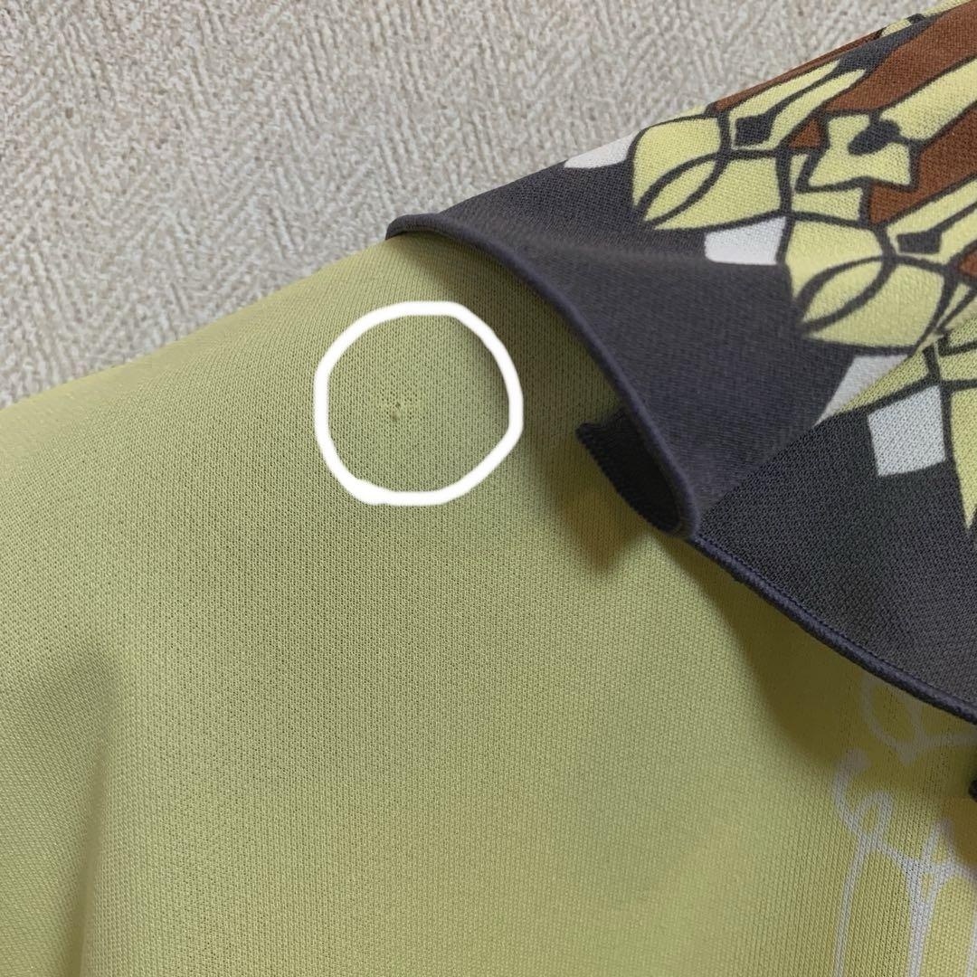 HIROKO KOSHINOフリル付き グラフィック柄チュニック サイズ38
