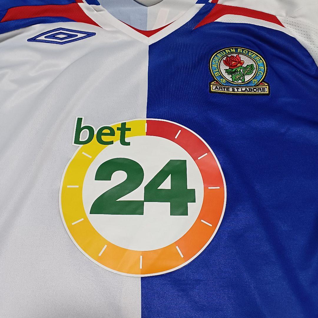 07/08 BLACKBURN ROVERS FC BENTLEY ゲームシャツ