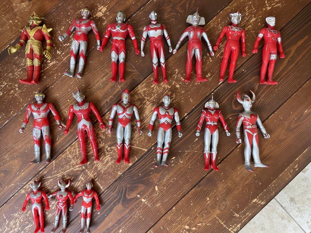 ウルトラマン　ソフビ■16体セット ウルトラマン ソフビ 16体セット - メルカリ