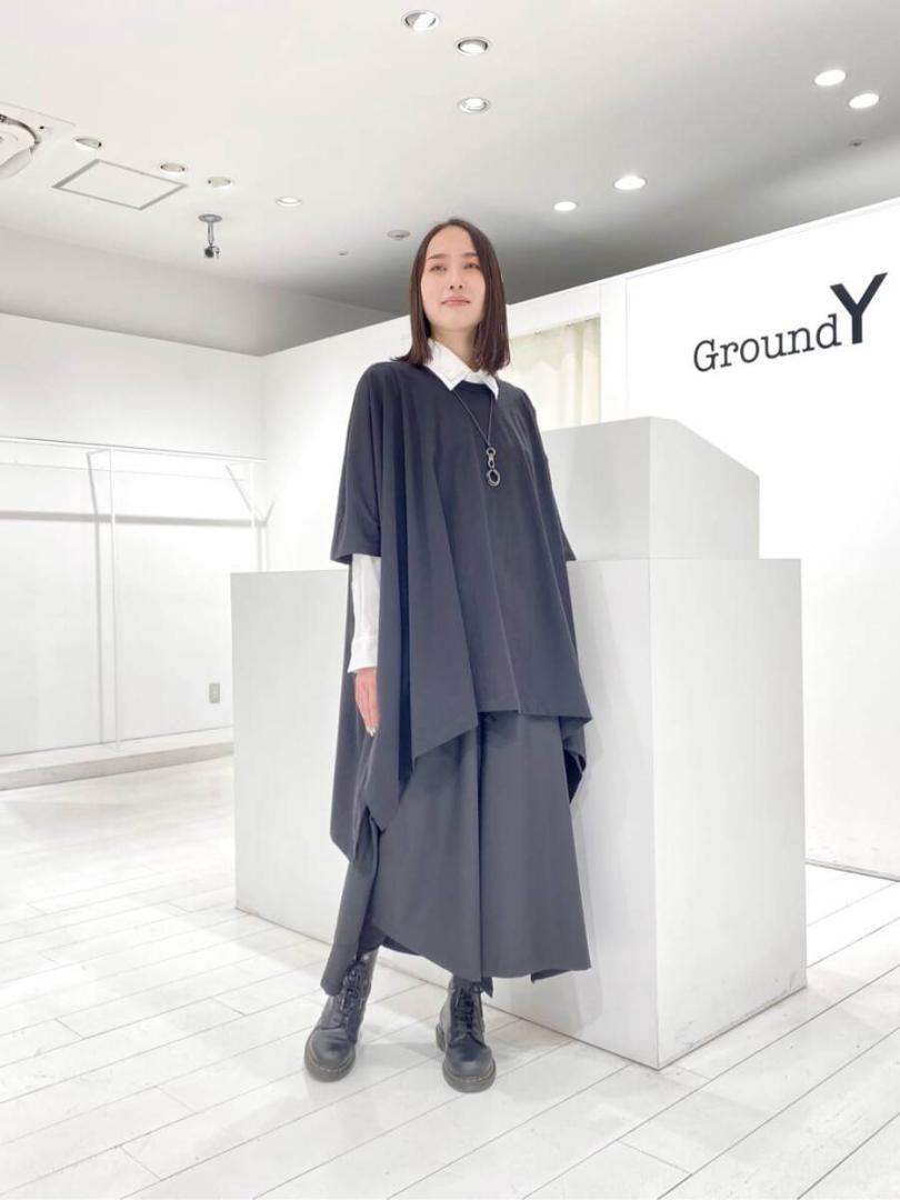 Ground Y グラウンドワイ 22SS オーバーサイズドTシャツ