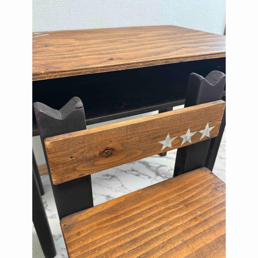 値下げ‼【デスク＆チェアセット】アンティーク♡オシャレ