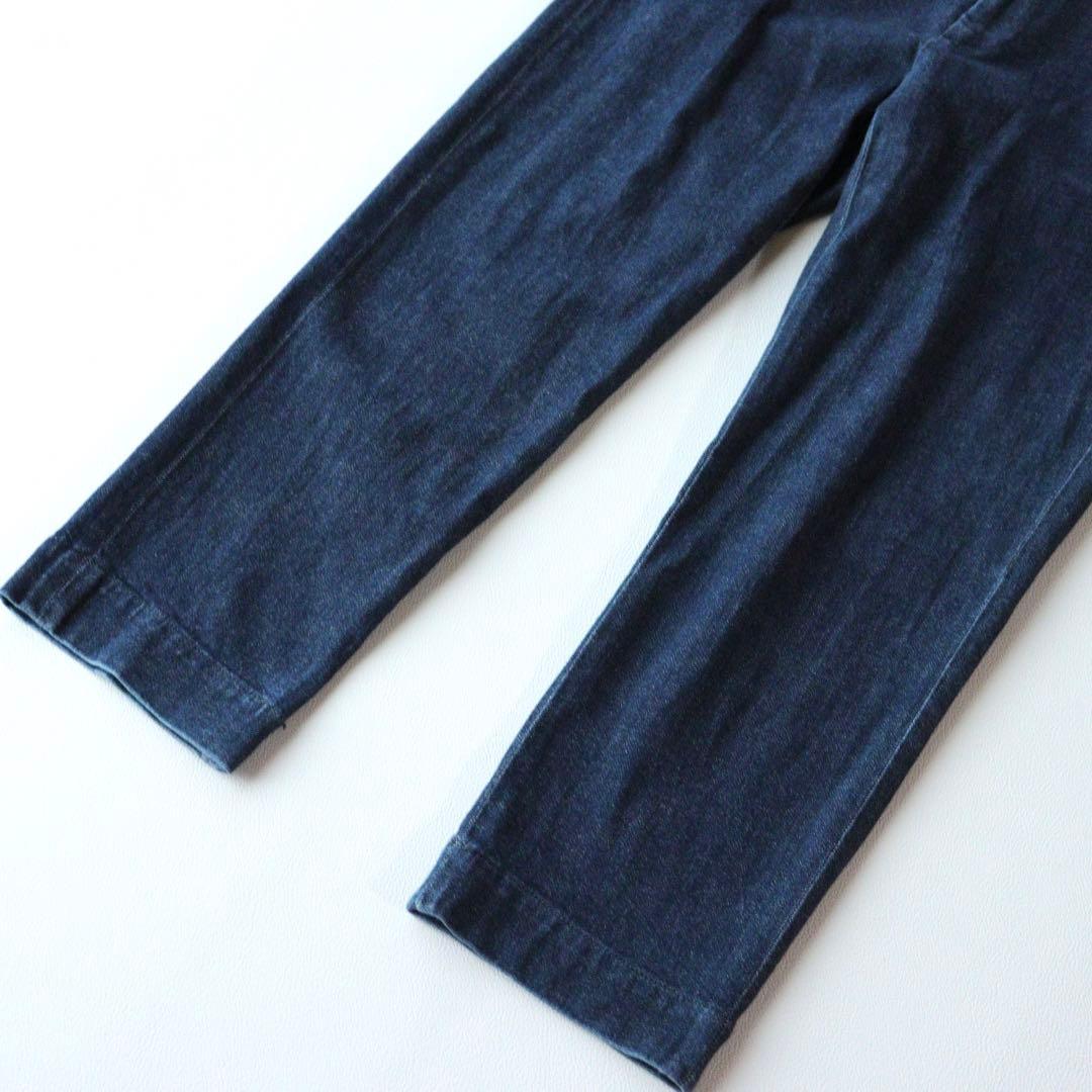 5303【美品】45R　ストレッチデニムのイージースラックス XL リラックス