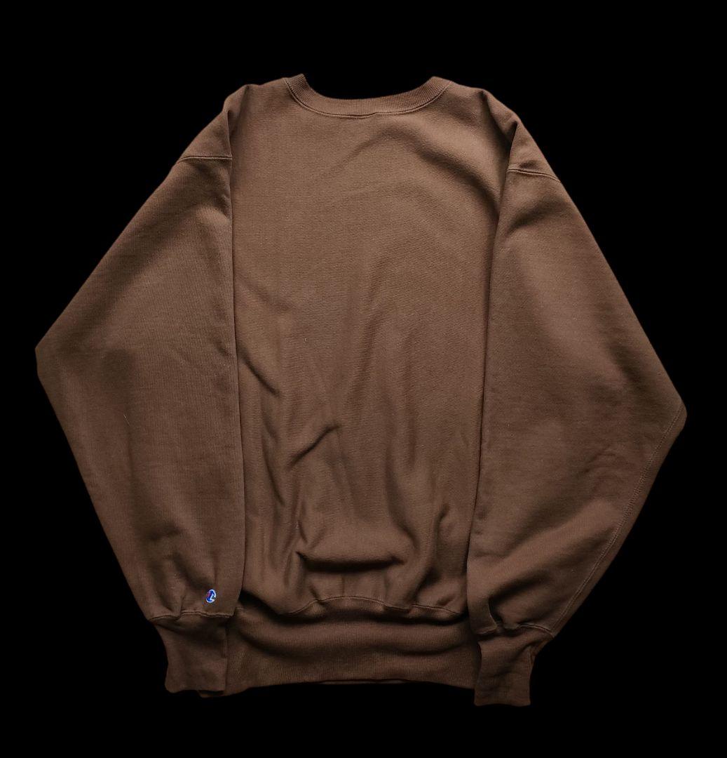 デッドストック　リバースウィーブ　チャンピオン　ブラウン　90s XXL