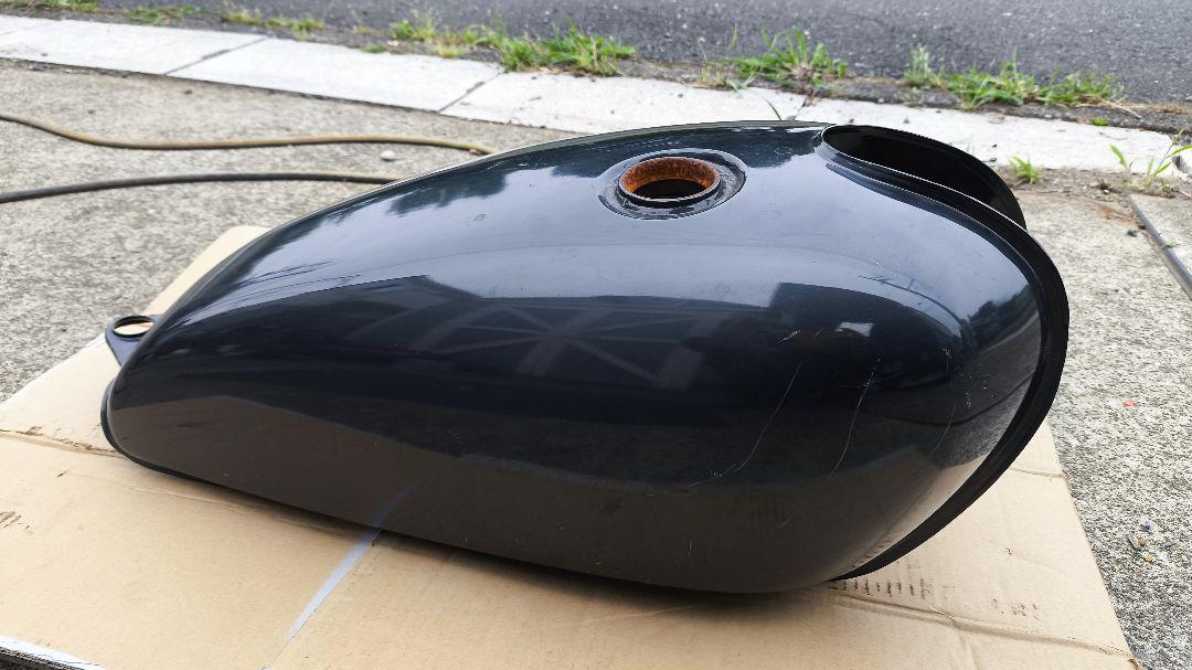 携行缶1ℓ 新品エイジング加工ヴィンテージメッキ調チョッパー