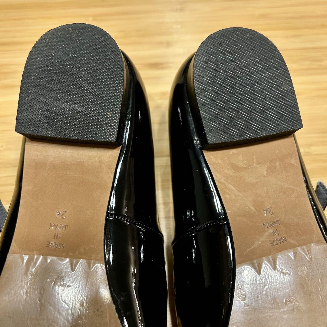 OHGA オーガ ダブルストラップパンプス　24㎝　メリージェーン　美品