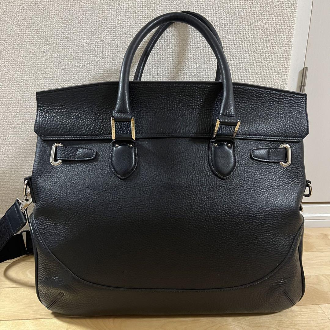 ✨️極美品✨️ ペッレモルビダ ビジネスバッグ　メイデンボヤージュ　ネイビー