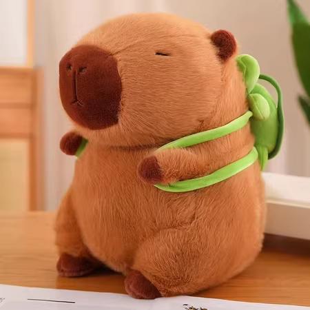カピバラ ぬいぐるみ リュック付き 約20cm