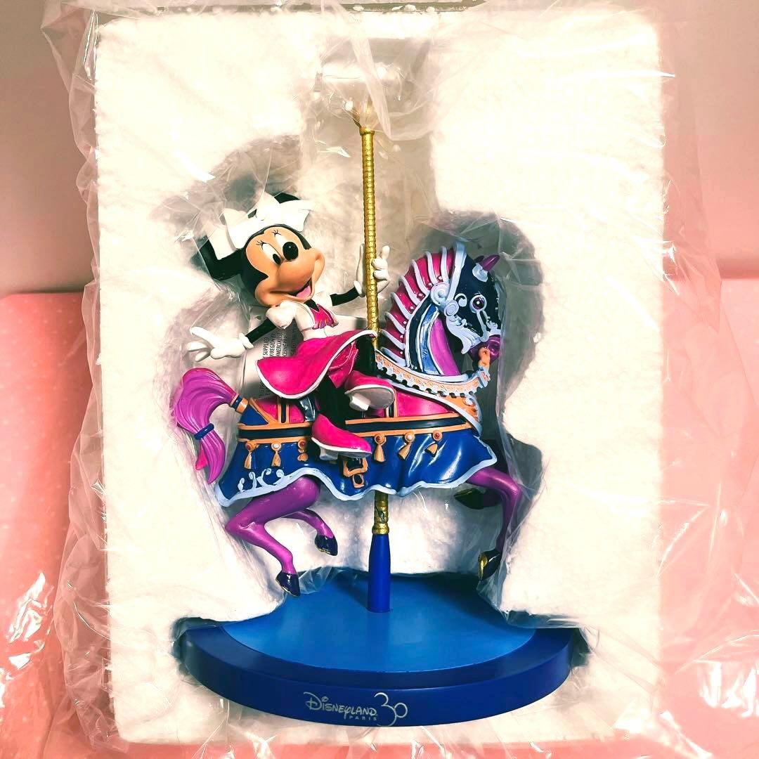 ディズニーランド パリ30周年 ミニー フィギュア メリーゴーランド