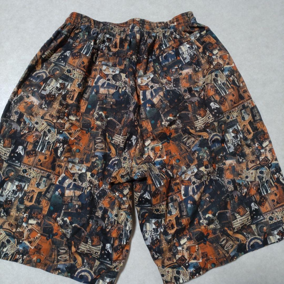 【美品】Old Stussy 宗教柄 ショートパンツ