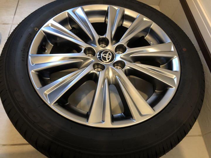 TOYOTA アルファード タイプゴールド 純正タイヤ タイヤホイール
