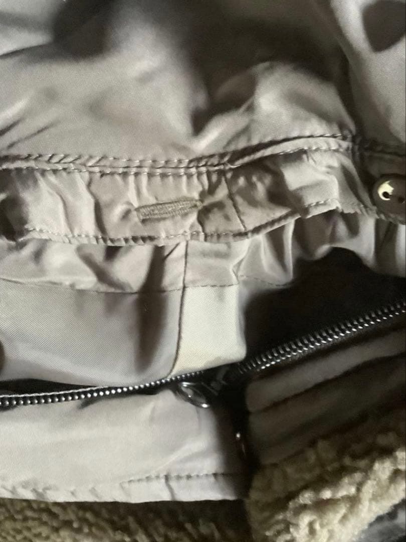 新品 未使用 Glitgern ボア&キルティングコート 2way モカ♡ 新品 未使用 Glitgern ボア&キルティングコート 2way モカ♡