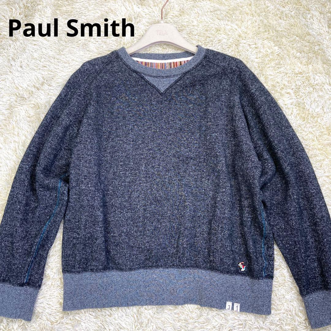 91%OFF!】 ポールスミス メンズ トレーナー グレー マルチストライプ M
