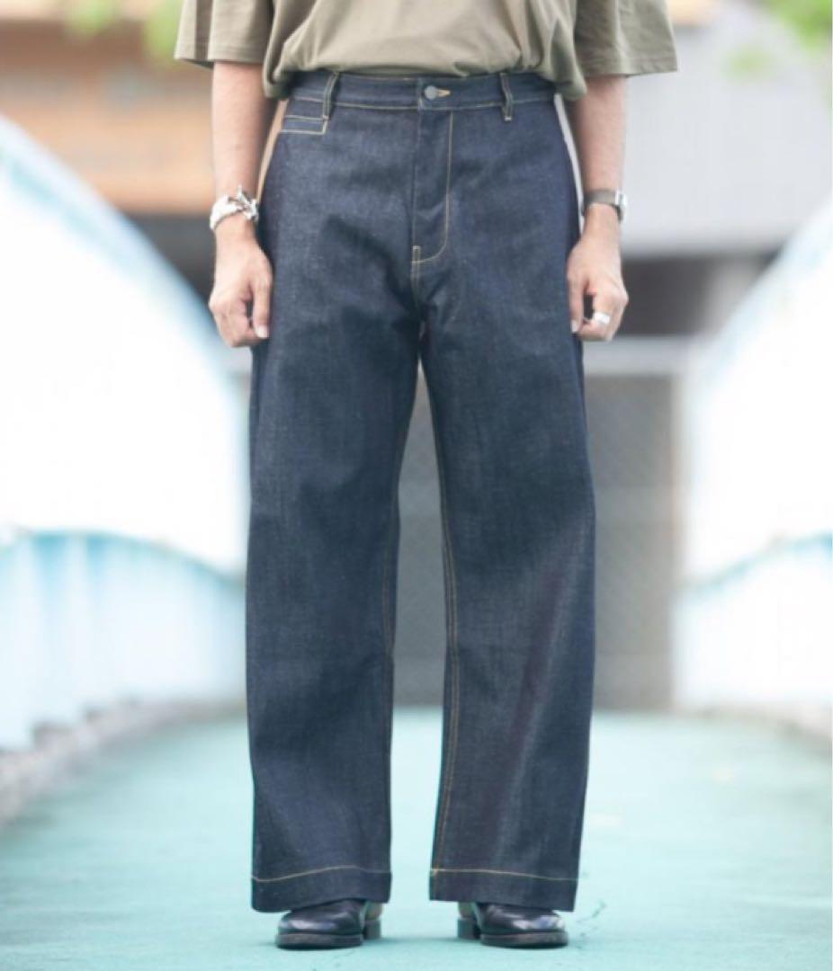 MUSINSA STANDARD MEN'S_ワイドカーゴデニムパンツ_3色 MUSINSA STANDARD MEN´S_ワイドカーゴデニムパンツ_3色 パンツ