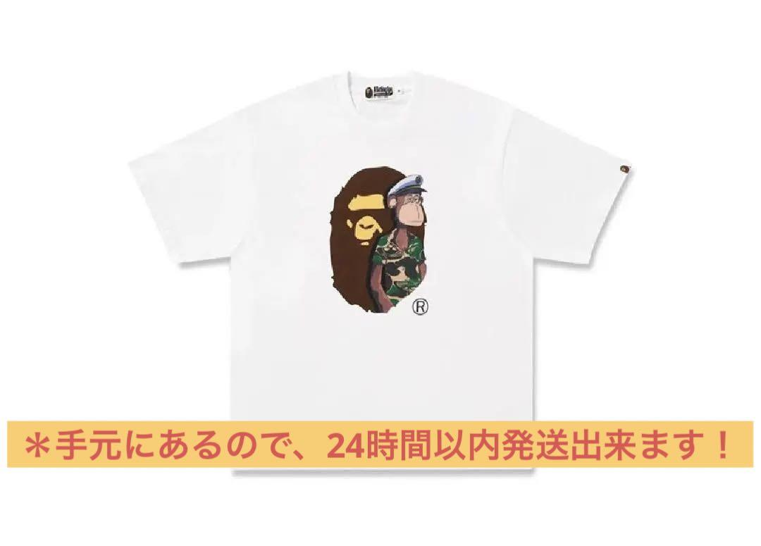 phazertokyoBAPE x Bored Ape Yacht Club Tee White L