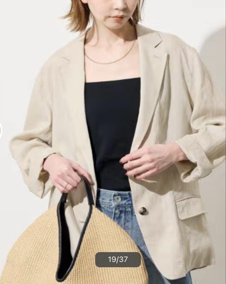 極美品✨24SS JOURNAL STANDARD リネンライトジャケット