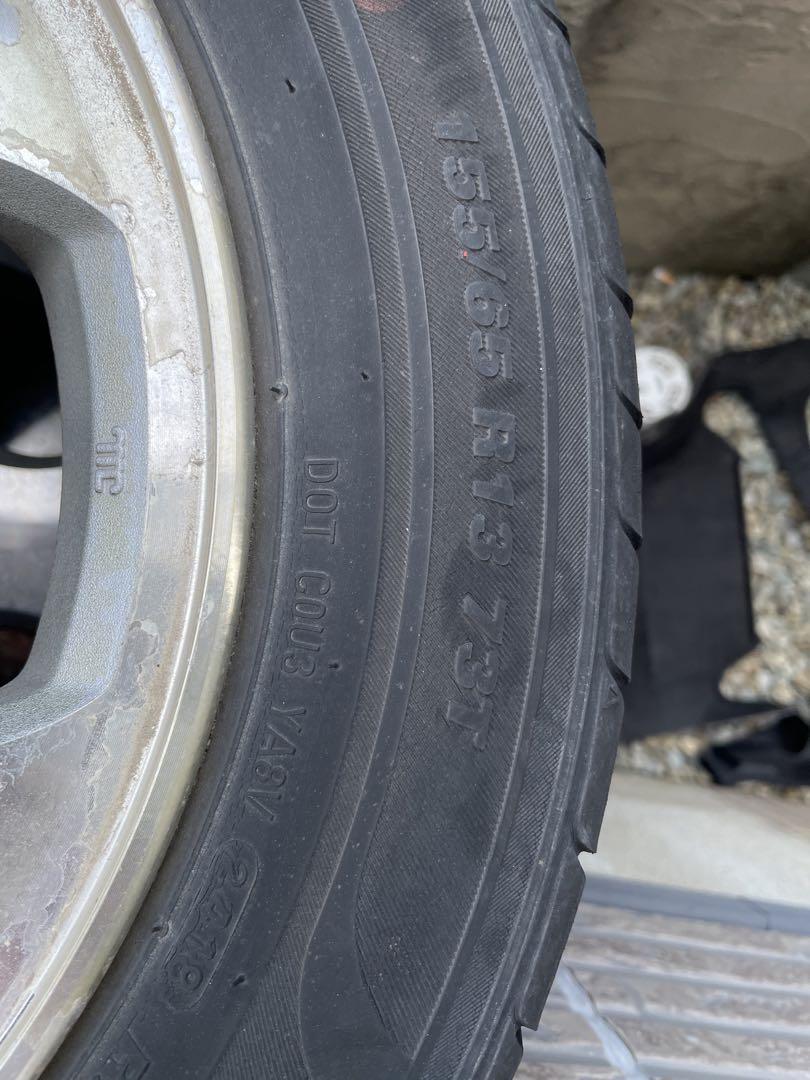 155/65 R13 タイヤ ホイール 5スポーク