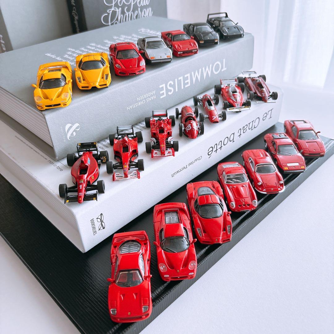 Ferrari コレクション3セット 全21種+コレクションケース3台