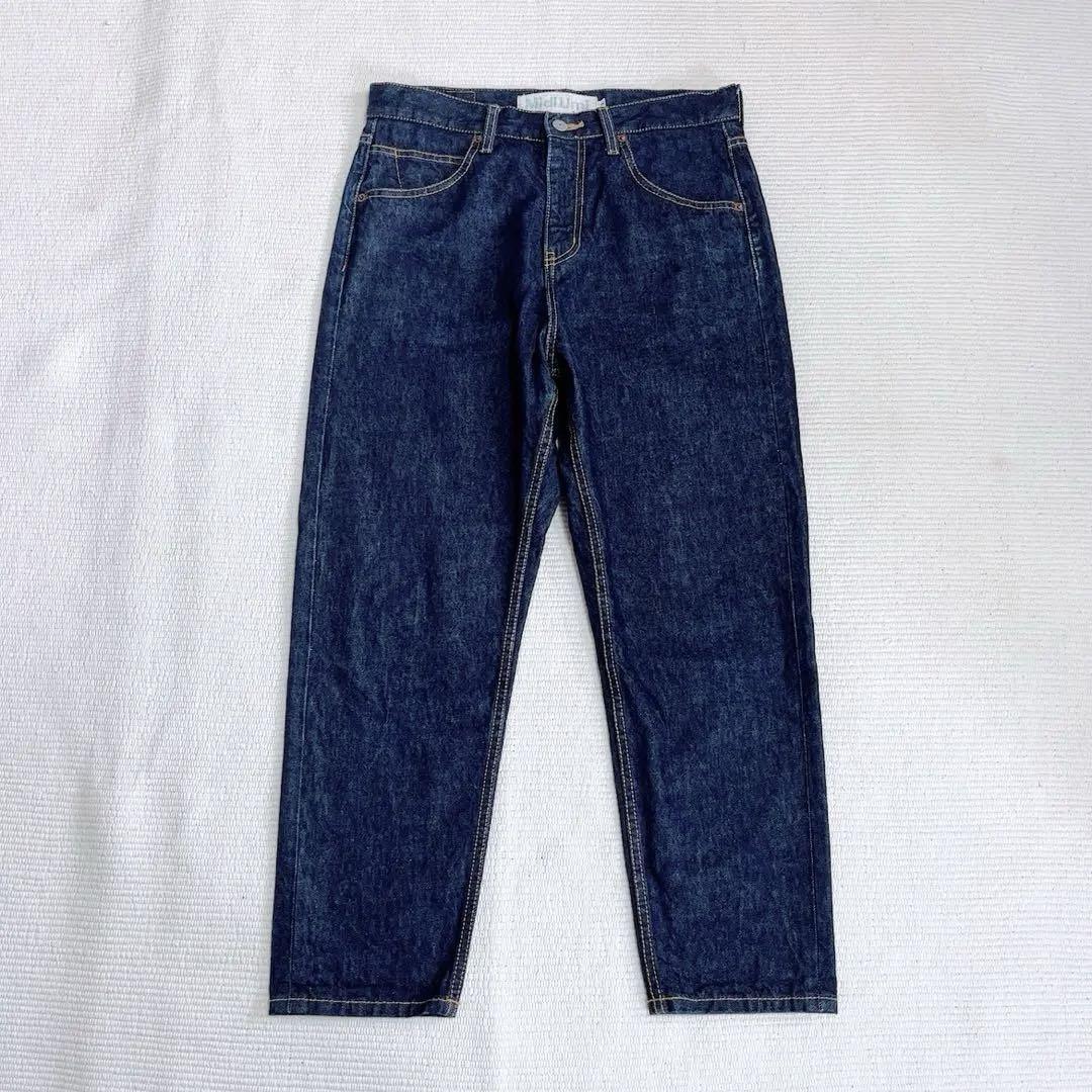 美品　MidiUmi ミディウミ　ハイウエストデニムパンツ　デーパード　日本製