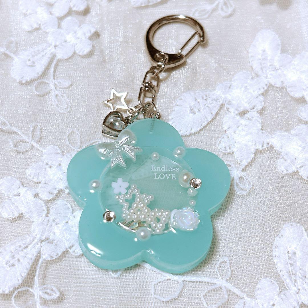 シェイカーキーホルダー レジン シャカシャカキーホルダー