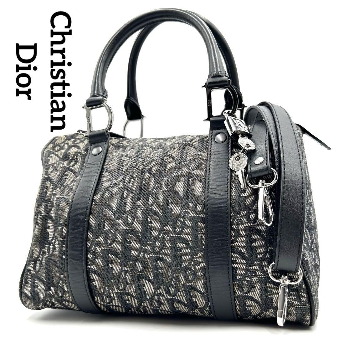 良品 Dior ディオール トロッター ショルダーバッグ ビンテージ 2WAY