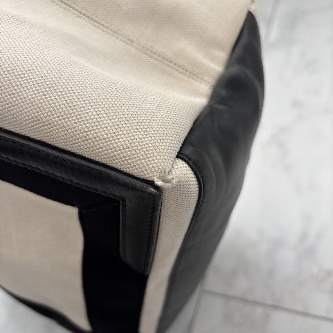 BALENCIAGA トートバッグ アイボリー/ブラック