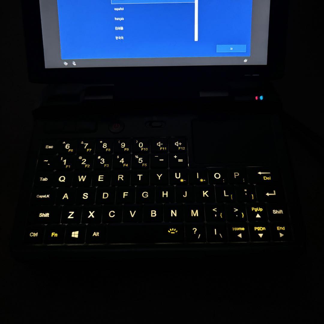 中古）GPD MicroPC (8GBメモリ/128GB) UMPC