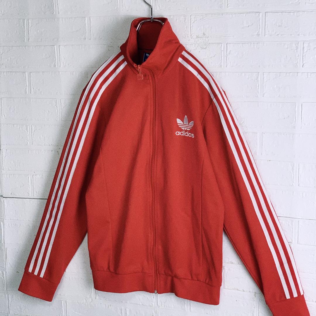 アディダス オリジナルス トラックジャケット ジャージ オレンジ L
