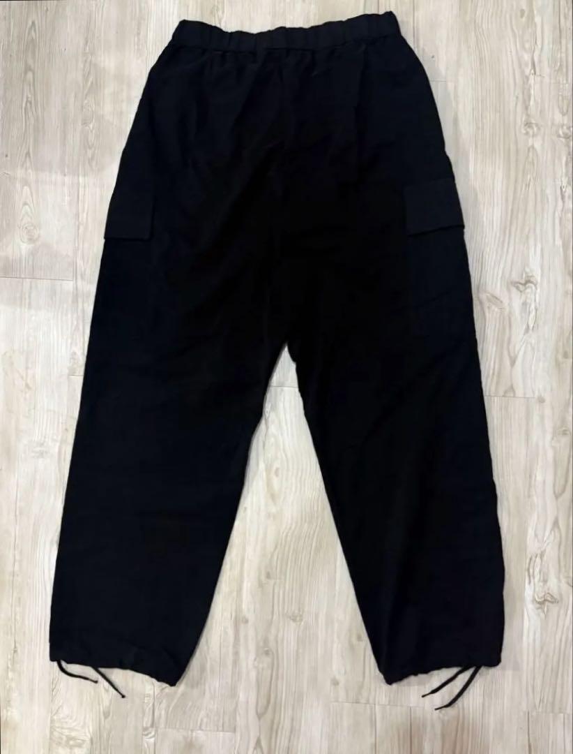 タグ付き　ATON STRETCH WOOLY ナイロン カーゴパンツ
