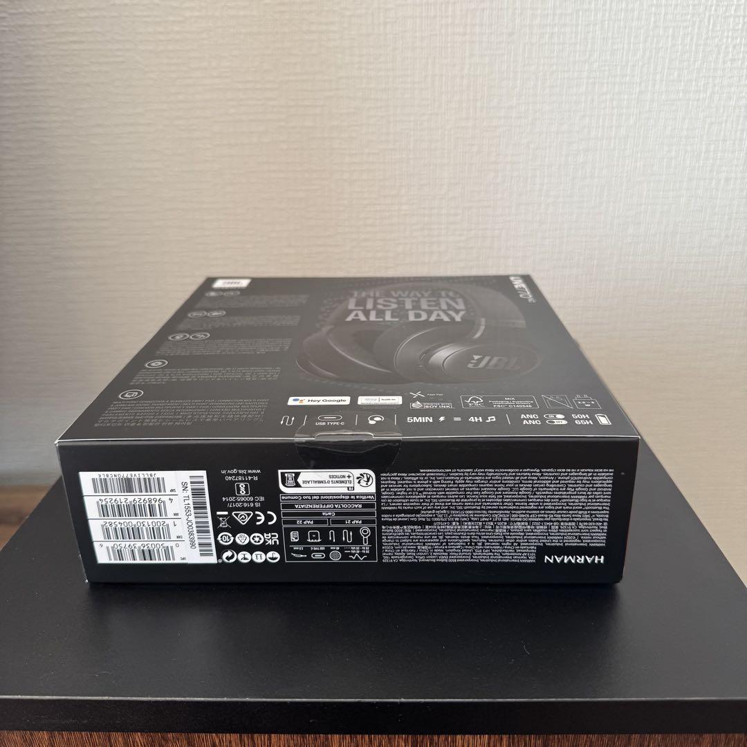 【新品・未開封品】JBL LIVE770NC ブラック