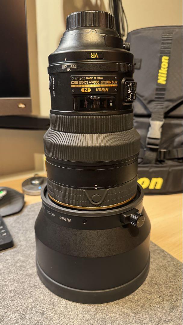 Nikon AF-S NIKKOR 200mm f/2G ED VR II 美品